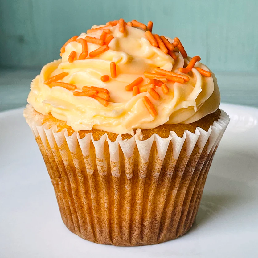 Orange Creamsicle Cupcakes