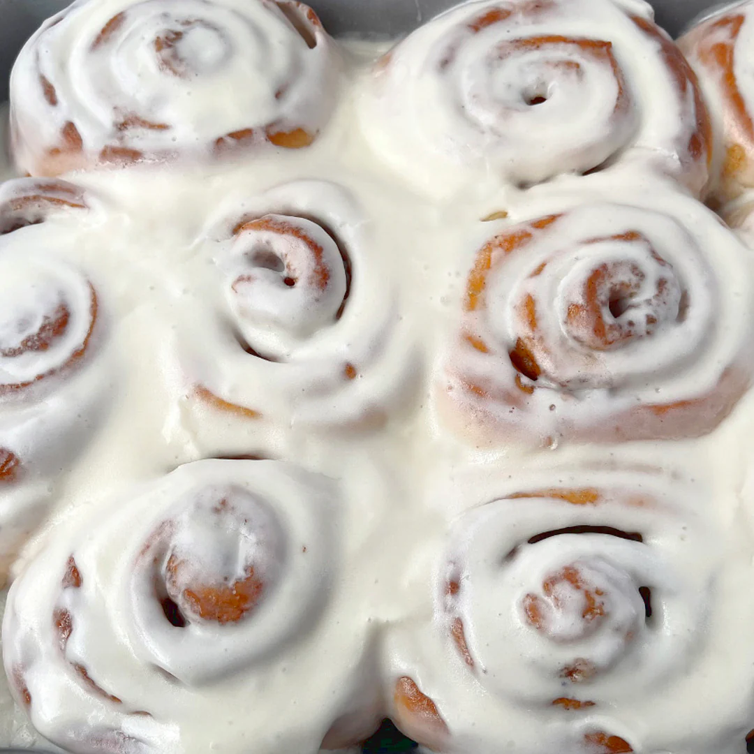 Orange Pecan Cinnamon Roll