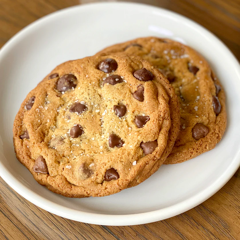 Salted Triple Chocolate Chip Cookie - Large - Image 2