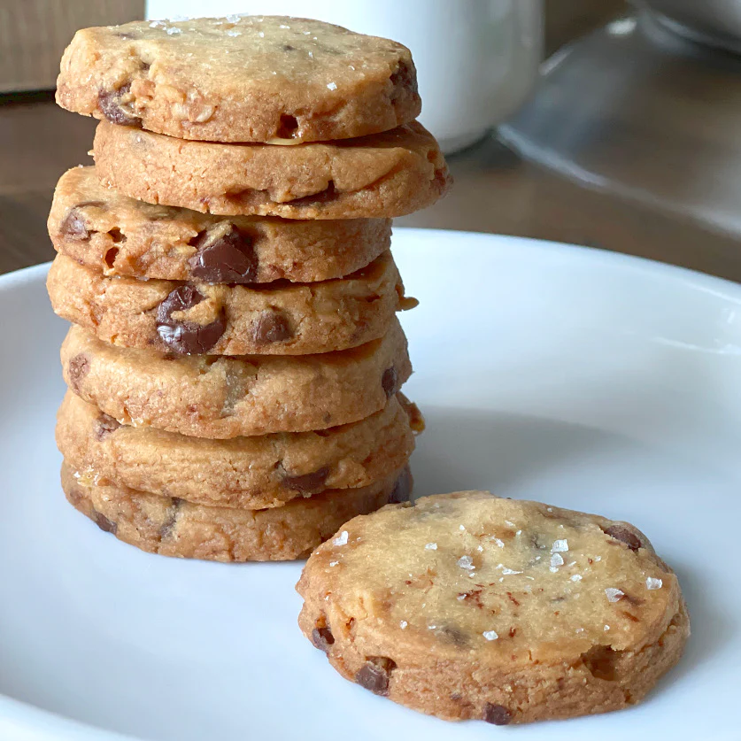Toffee Chocolate Chip Shortbread Cookie Pack - (6 pk)