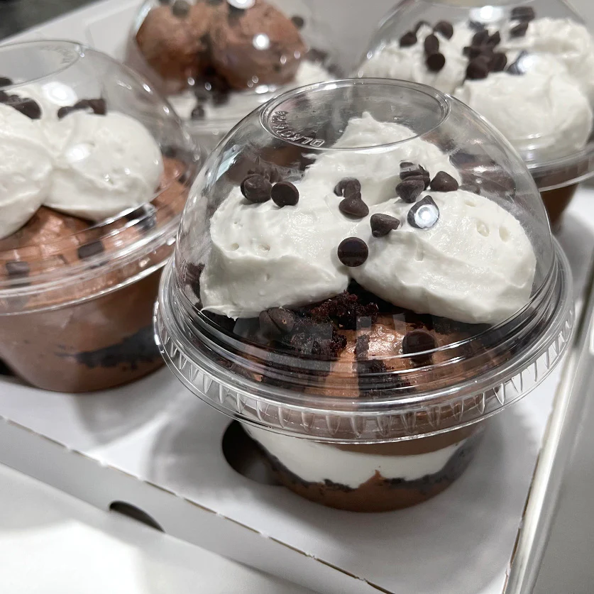 Vegan & Gluten Free<br>Chocolate Mousse Parfait